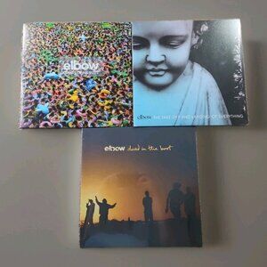Lot of 3 Elbow Records (New): Dead in the Boot, Giants of All Sizes, Landing
